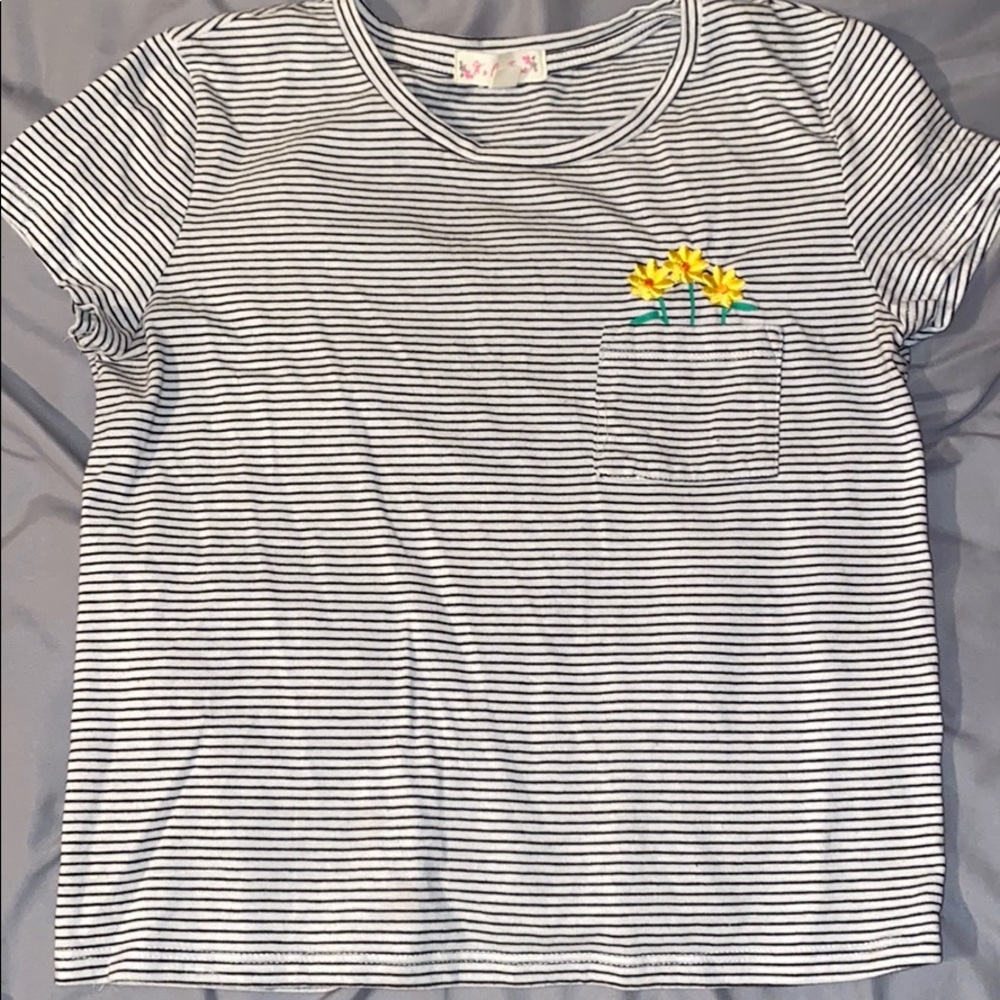 Cropped T shirt
